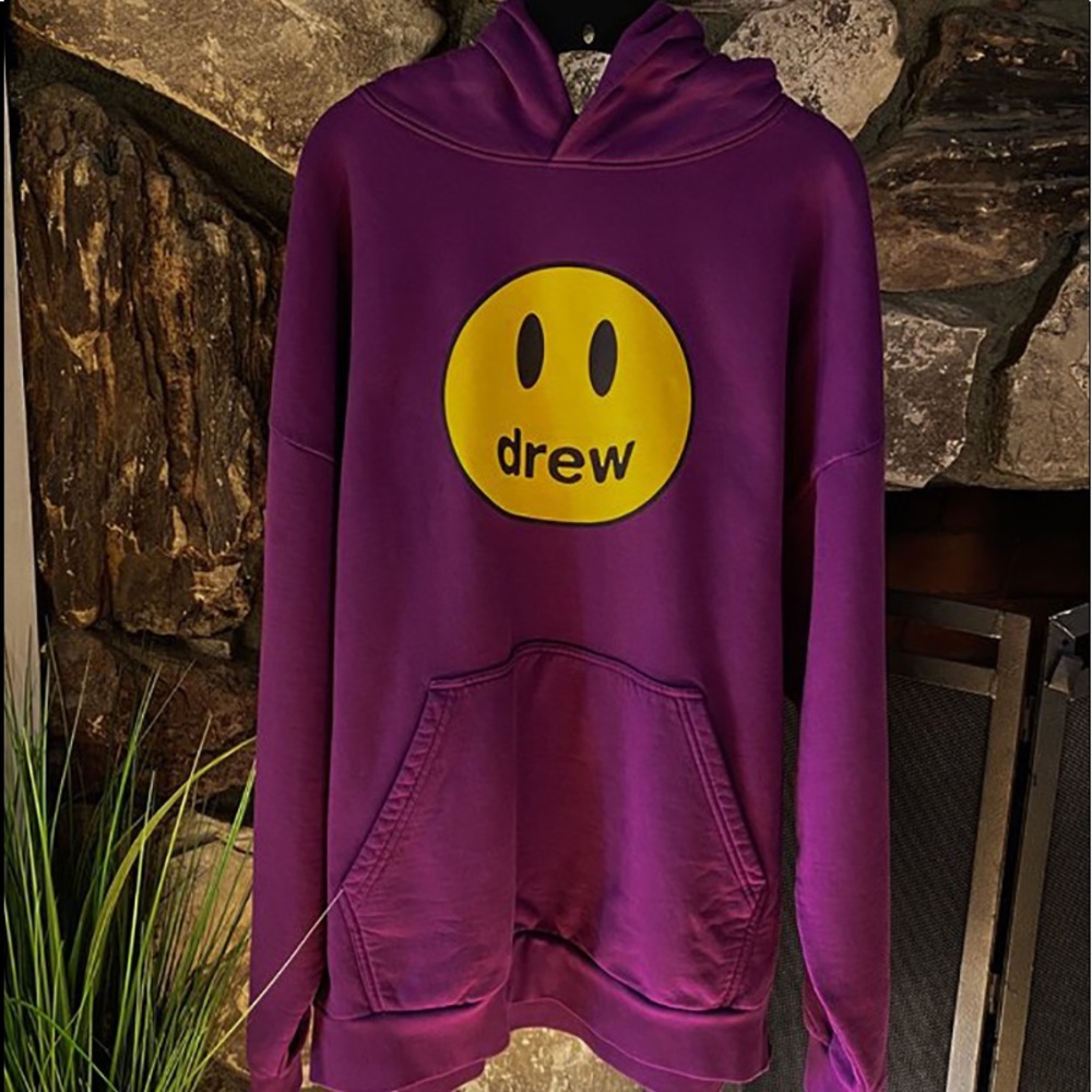 Purple Drew House hoodie